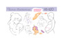 draw babies, toys and any childrens illustrations